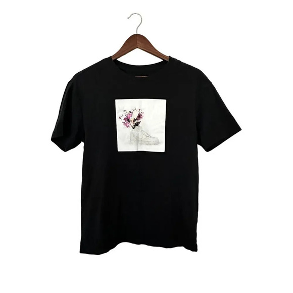 Nike Vintage Graphic Airforce One's Flowers Tee Shirt - Picture 1 of 3